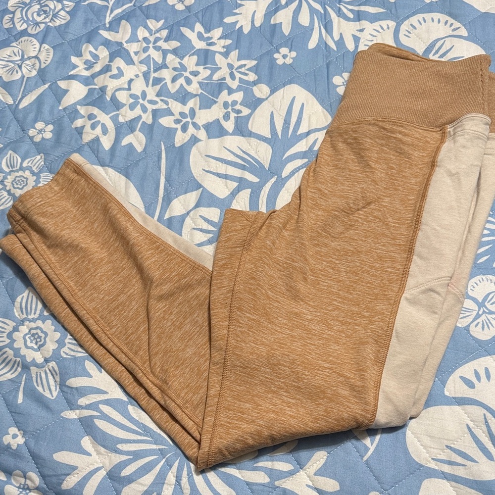 PINK Victoria's Secret Tan Ribbed Fabric